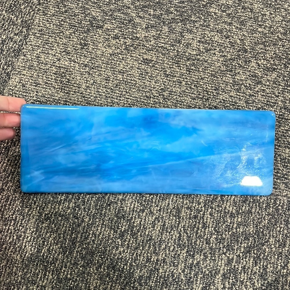 Locally made glass tray